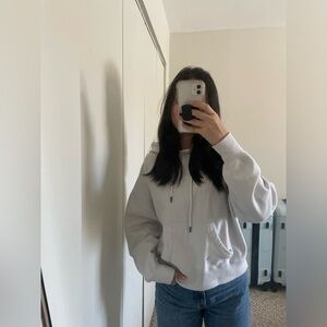 White Hollister Hoodie